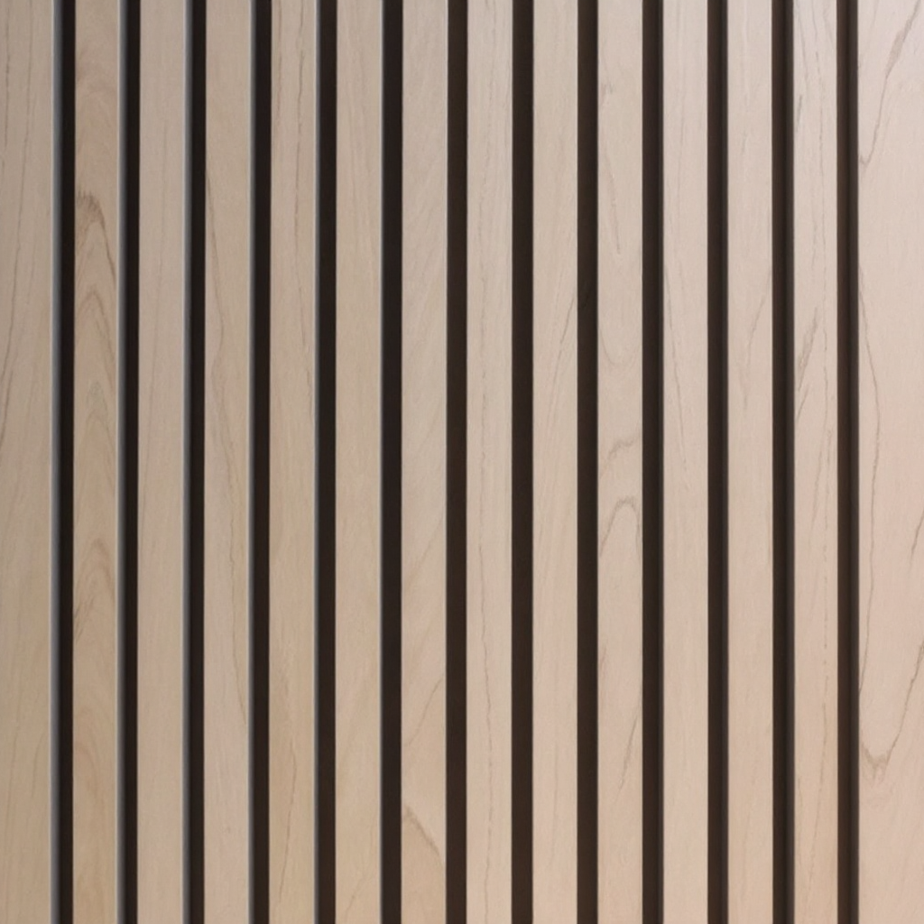 Premium Acoustic Slatted Wall Panel